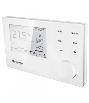 Пульт управления Buderus Logamatic RC310 White
